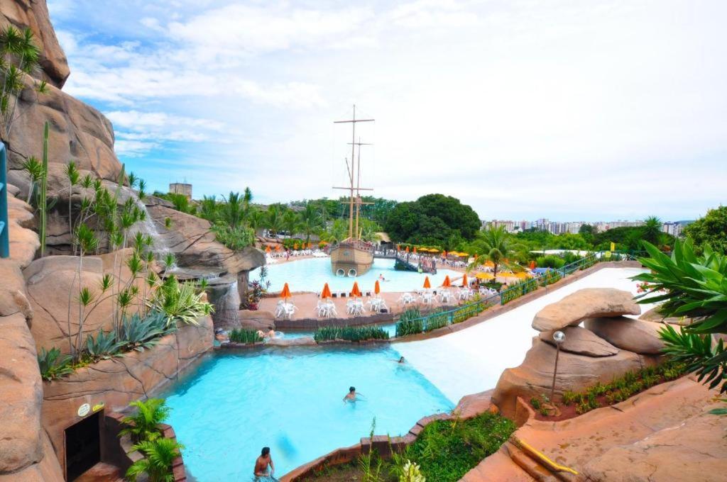 Piazza Diroma Acesso Incluso Ao Acqua Park Splash Apartamento Caldas Novas